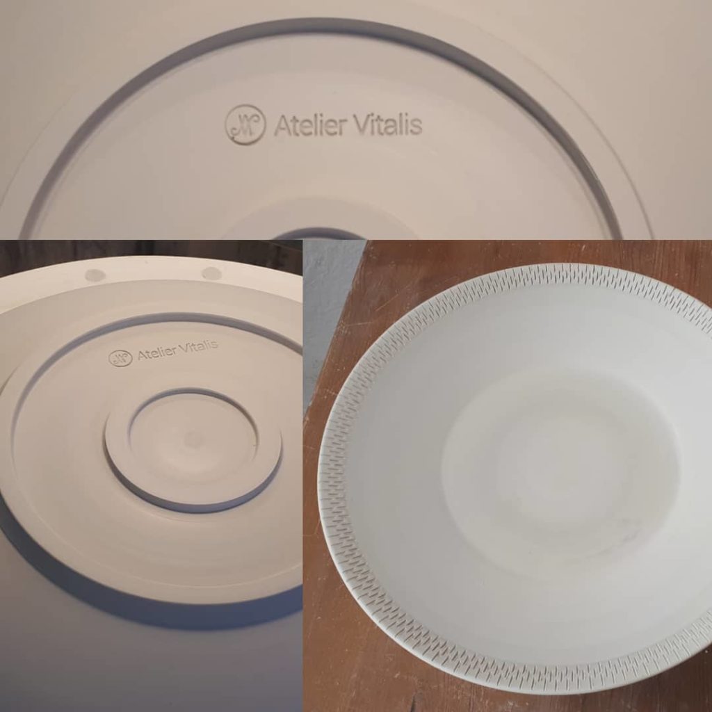 Merci à Valérie Radix pour sa confiance et ses beles réalisations signée avec nos tampons céramiques depuis des années