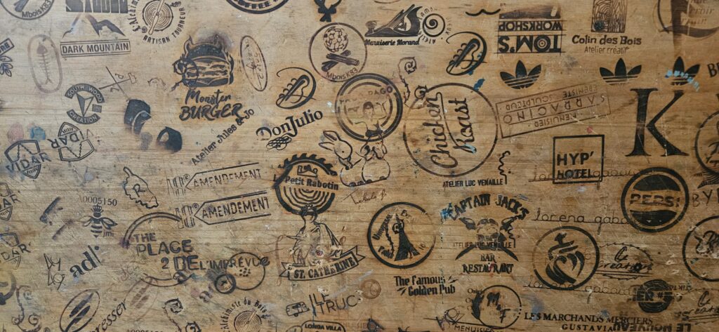 fer à marquer personnalisé pour caisse de bois