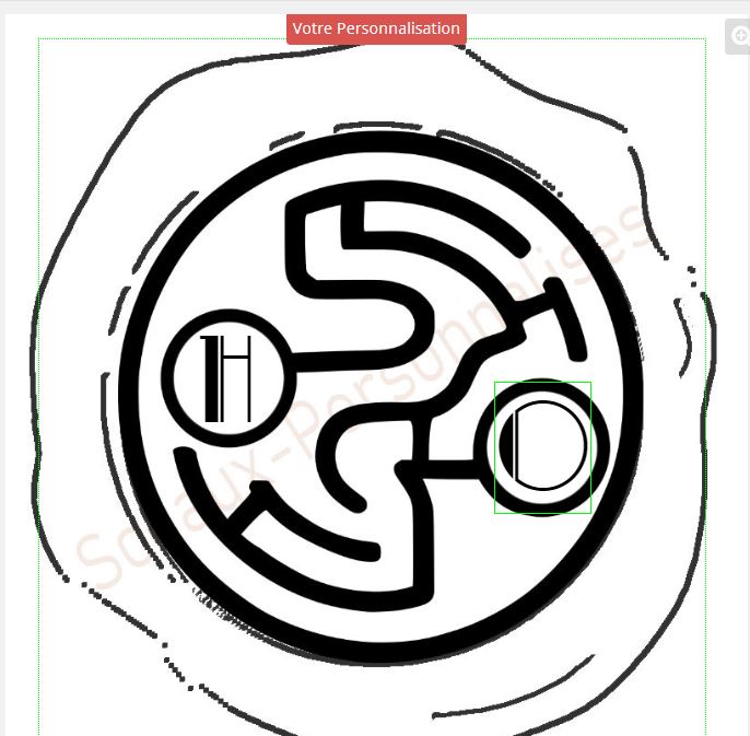 sceau personnalisé originale pour mariage